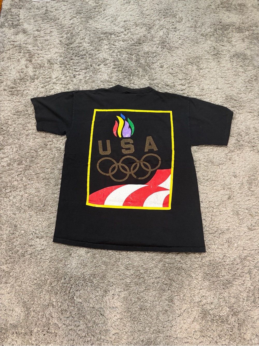 90’s JCPenny vintage USA Olympic Team Single Stitch Graphic T-Shirt Made in USA